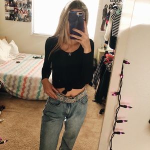 BP nordstrom black long sleeve